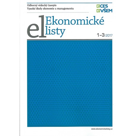 Ekonomické listy 1-3/2016
